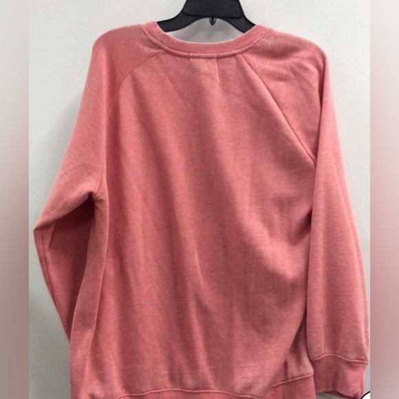 Simply Southern Women’s Pink Raised Graphic “Don’t be Salty” Sweatshirt Large - Picture 4 of 4